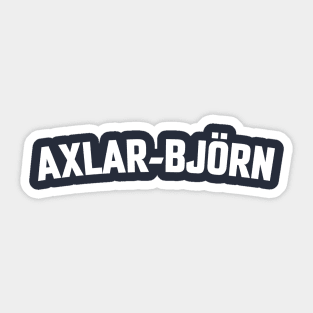 AXLAR BJORN Sticker